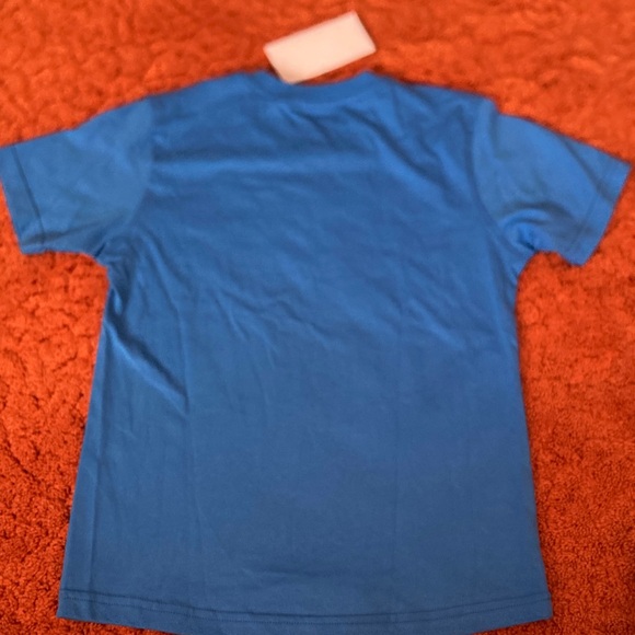 Puma Kids Vibrant Blue T-Shirt with Logo-NWT - Picture 6 of 6